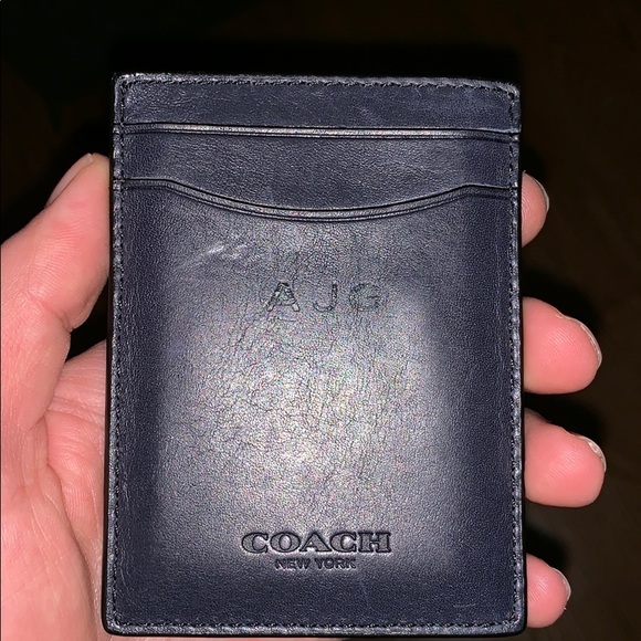 Coach money clip card holder - Picture 2 of 2